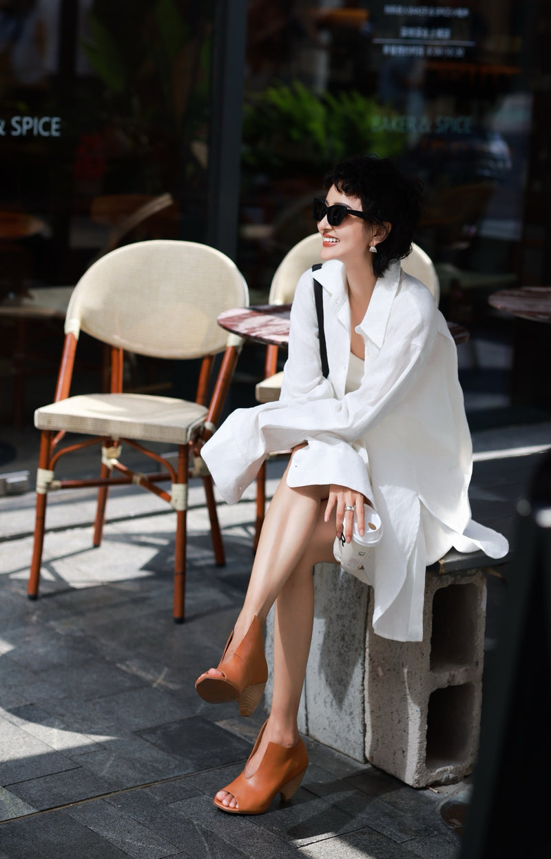 Contrast Panel Dress