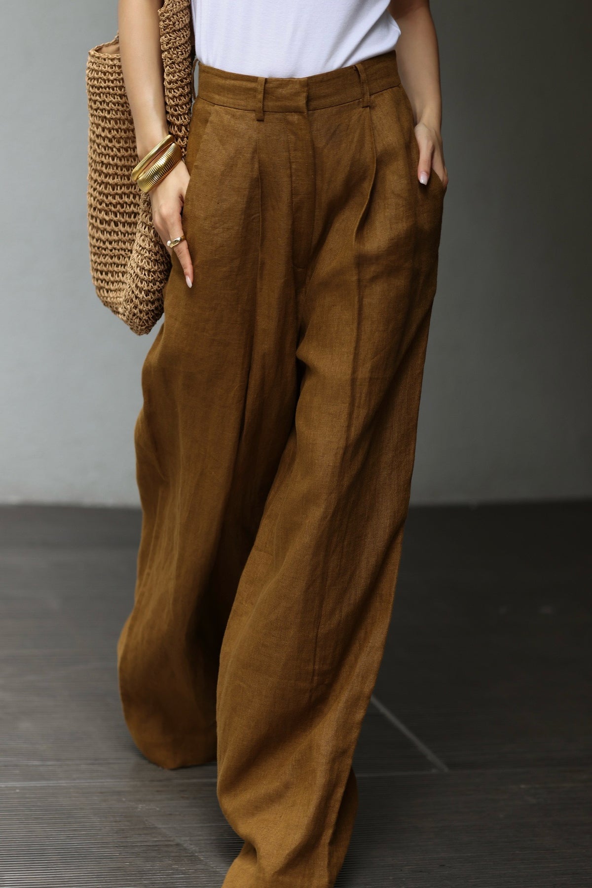 Fluid Column Maxi Dress