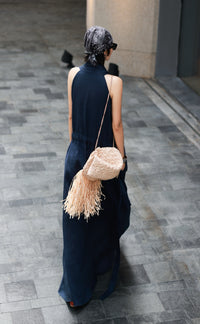 Ribbed Knit Slip Dress